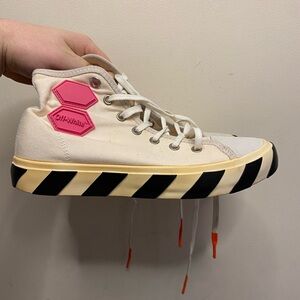 Off White Vulcanized Sole Impressionism Sneakers Size 42